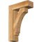 Ekena Millwork Imperial Block Rough Sawn Bracket w/ Offset Brace, Western Red Cedar, 6"W x 18"D x 26"H BKT0604X18X26IMP05RWR - alternate 1